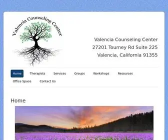 Valenciacounselingcenter.com(Valencia Counseling Center) Screenshot