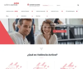 Valenciactiva.es(Valencia activa) Screenshot