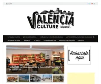 Valenciaculture.com(Valencia Culture Magazine) Screenshot