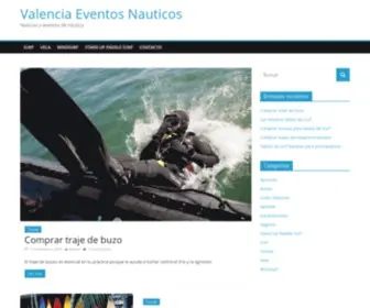 Valenciaeventosnauticos.com(Valencia Eventos Nauticos) Screenshot