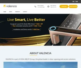 Valenciaindia.co.in(Valencia) Screenshot