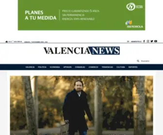 Valencianews.es(Valencia News diario digital de Valencia) Screenshot