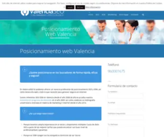 Valenciaseo.com(Posicionamiento Web Valencia Empresa SEO SEM en Google Agencia) Screenshot