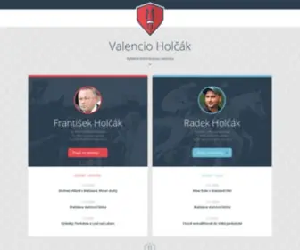 Valencio-Holcak.cz(Radek Holčák) Screenshot