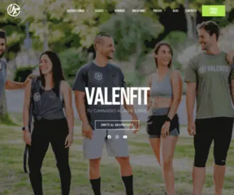 Valenfit.com(Tu Gimnasio al aire libre) Screenshot