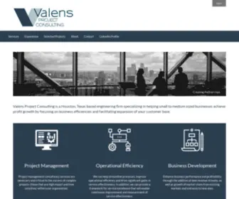 Valensprojectconsulting.com(Valens Project Consulting) Screenshot