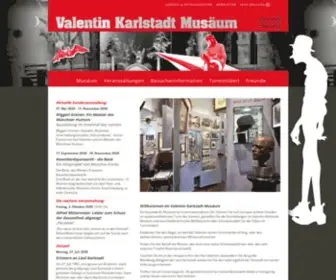 Valentin-Musaeum.de(Das Valentin) Screenshot