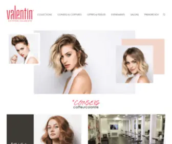 Valentincoiffeurcoloriste.com(Valentin Coiffeur Coloriste) Screenshot