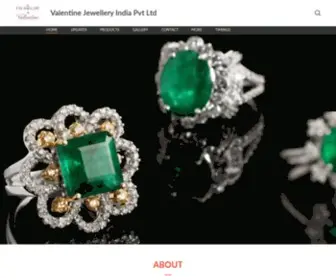 Valentinejewelleryindia.com(Valentine Jewellery India Pvt Ltd) Screenshot