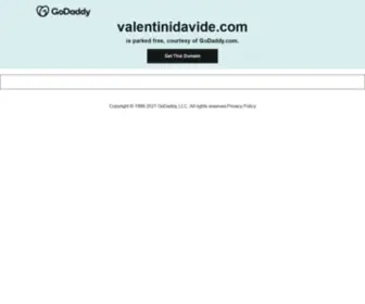 Valentinidavide.com(Dit domein kan te koop zijn) Screenshot