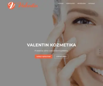 Valentinkozmetika.hu(VALENTIN KOZMETIKA) Screenshot