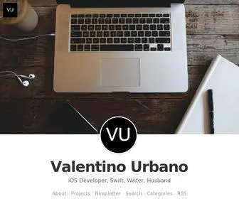 Valentinourbano.com(Valentino Urbano) Screenshot