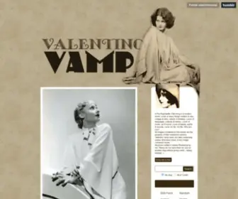 Valentinovamp.com(Valentino Vamp) Screenshot