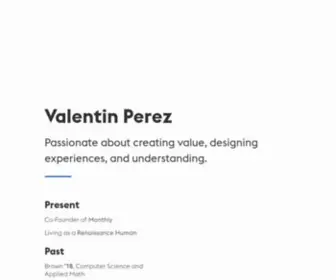 Valentinperez.com(Valentin Perez) Screenshot