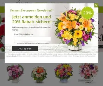Valentins.de(Blumen von Valentins) Screenshot