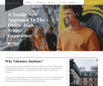 Valentureinstitute.com(Valenture Institute) Screenshot