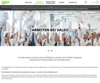 Valeo-Karriere.de(Arbeiten bei Valeo) Screenshot