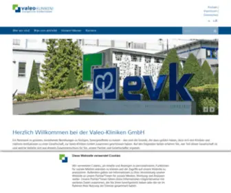 Valeo-Kliniken.de(Valeo Kliniken) Screenshot