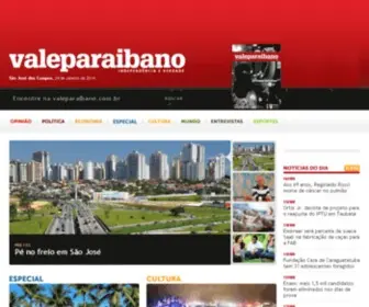 Valeparaibano.com.br(Valeparaibano) Screenshot