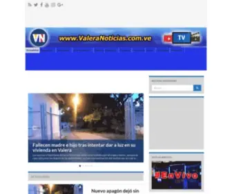 Valeranoticias.com.ve(Mas que noticias) Screenshot