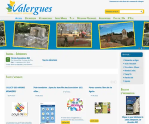 Valergues.com(Le site officiel) Screenshot