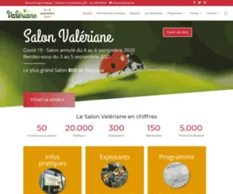 Valeriane.be(Valériane) Screenshot