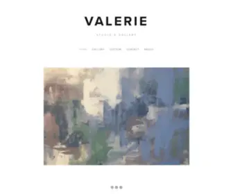 Valerieabstractart.com(VALERIE) Screenshot