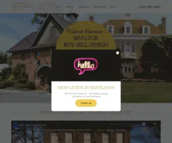 Valerieharnois.com(Realtor in Kentlands) Screenshot