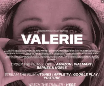 Valeriemovie.com(VALERIE) Screenshot