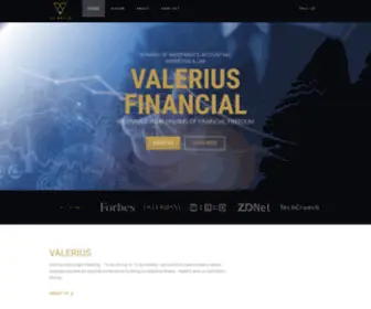 Valeriusfinancial.com(VALERIUS FINANCIAL) Screenshot