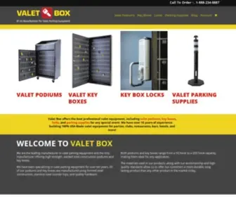 Valetbox.com(Valet Box) Screenshot