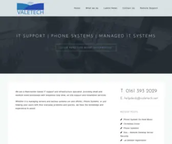 Valetech.net(Valetech Solutions Ltd) Screenshot