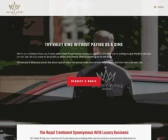 Valetking.com(VALET KING) Screenshot