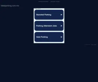 Valetparking.com.mx(Computer) Screenshot