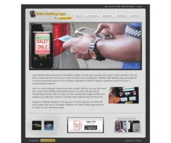 Valetparkingapps.com(Unified Solutions) Screenshot