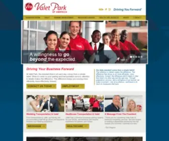 Valetparkofamerica.com(Valet Park of America) Screenshot