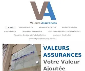 Valeurs-Assurances.com(ASSURANCE AIR B N B) Screenshot