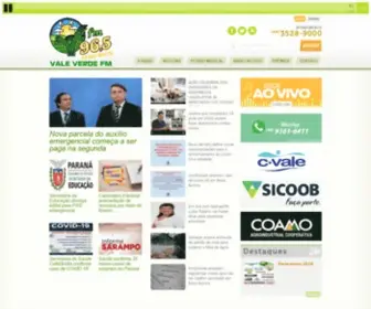 Valeverdefm.com.br(Rádio) Screenshot