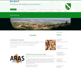 Valeyres-Sous-Rances.ch(Actualités) Screenshot