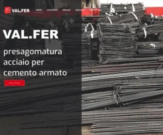 Valfer.it(Presagomatura acciaio per cemento armato) Screenshot