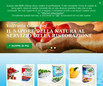 Valfruttagranchef.it(Valfrutta Granchef) Screenshot