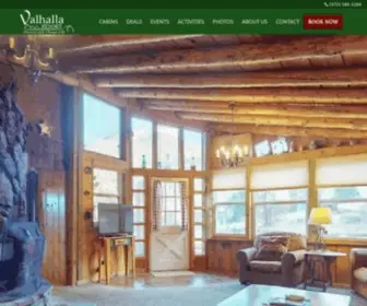 Valhallaresort.com(Valhalla Resort) Screenshot