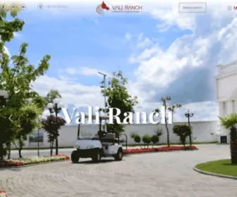 Vali-Ranch.com(Resort & Congress Center) Screenshot