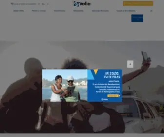 Valia.com.br(Página inicial) Screenshot
