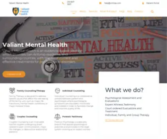 Valiantmentalhealth.com(Valiant Mental Health) Screenshot