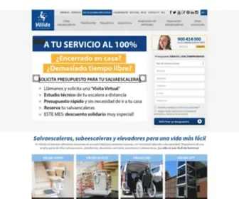 Validasinbarreras.com(Salvaescaleras) Screenshot