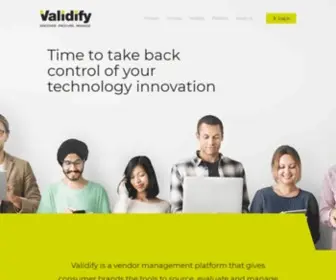 Validify.co.uk(Home) Screenshot