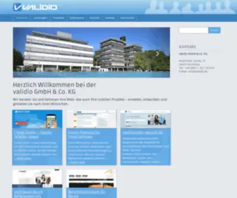 Validio.de(Entwicklung) Screenshot
