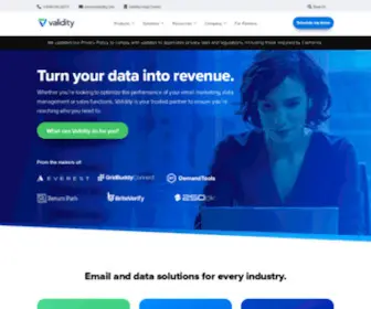 Validity.com(Validity, Inc) Screenshot