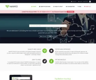 ValidvCe.com(Free valid vce dumps for certification exam test prep) Screenshot